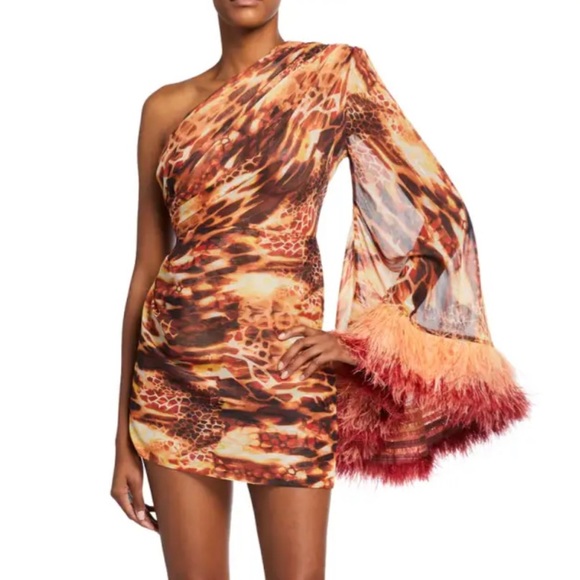 Bronx and Banco Fire Mini Dress XS - Picture 4 of 4